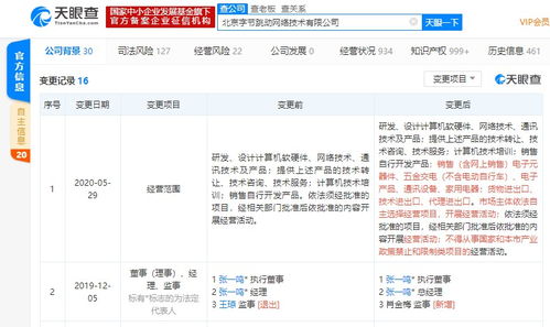 字節(jié)跳動公司經(jīng)營范圍擴(kuò)張，或加速布局線上硬件產(chǎn)品銷售